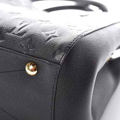 Louis Vuitton Empreinte Montaigne MM Black 14 of 14
