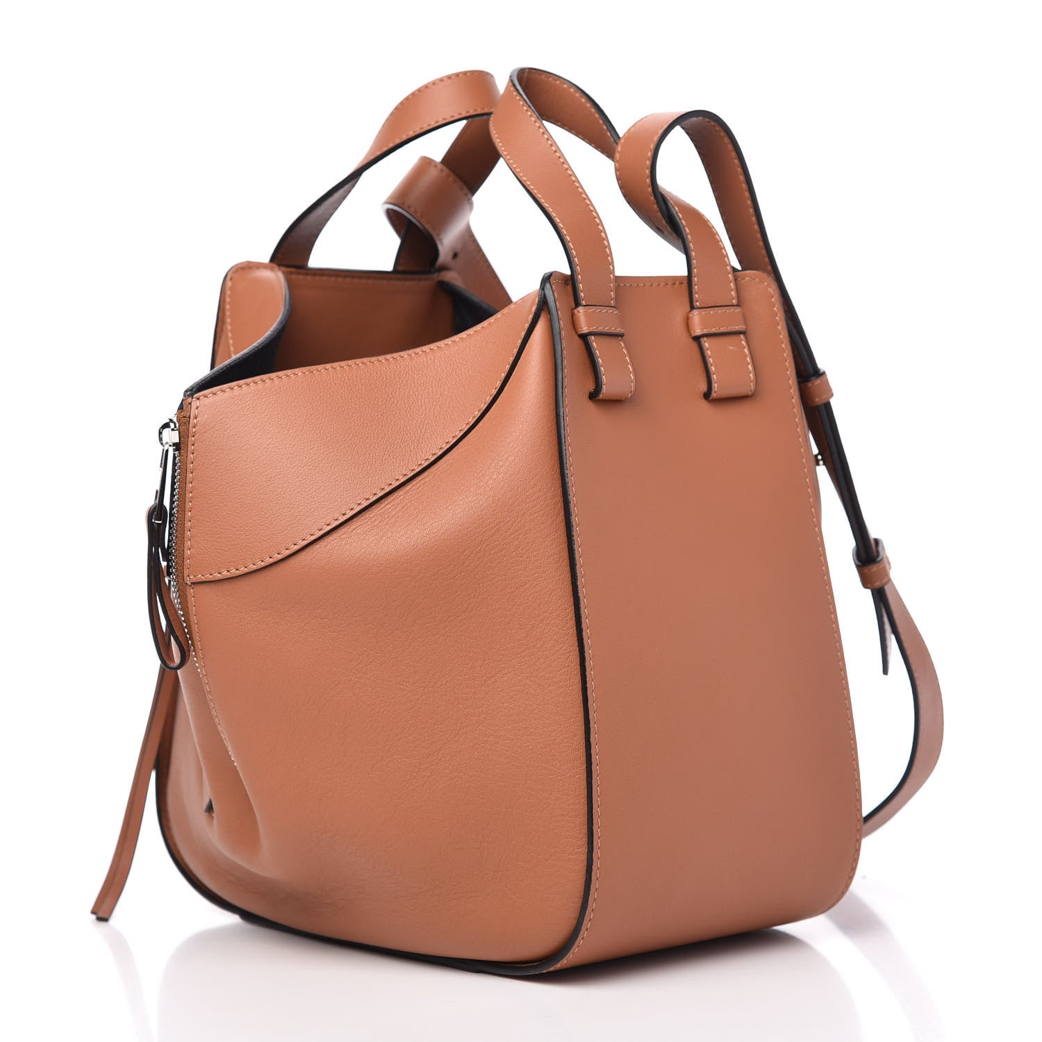Loewe Calfskin Small Hammock Shoulder Bag Tan 3 of 10