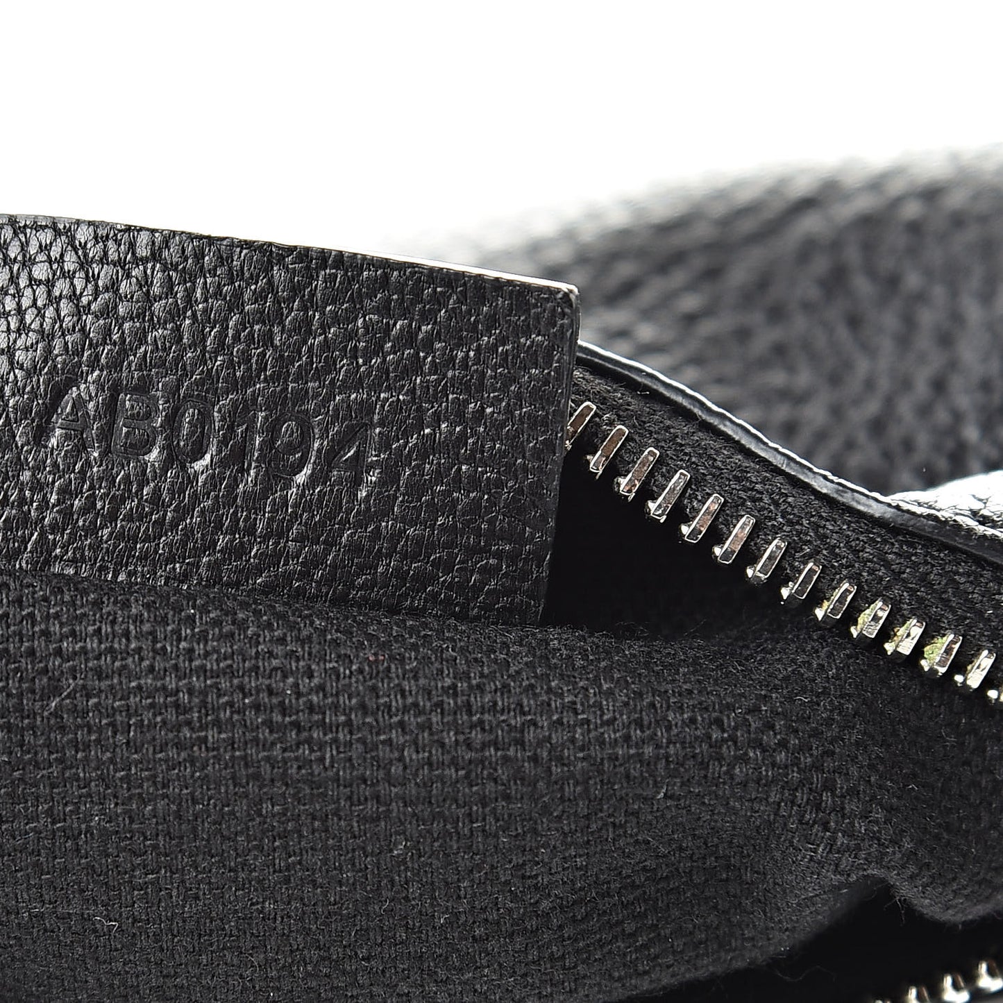 Sugar Goatskin Pandora Wristlet Black