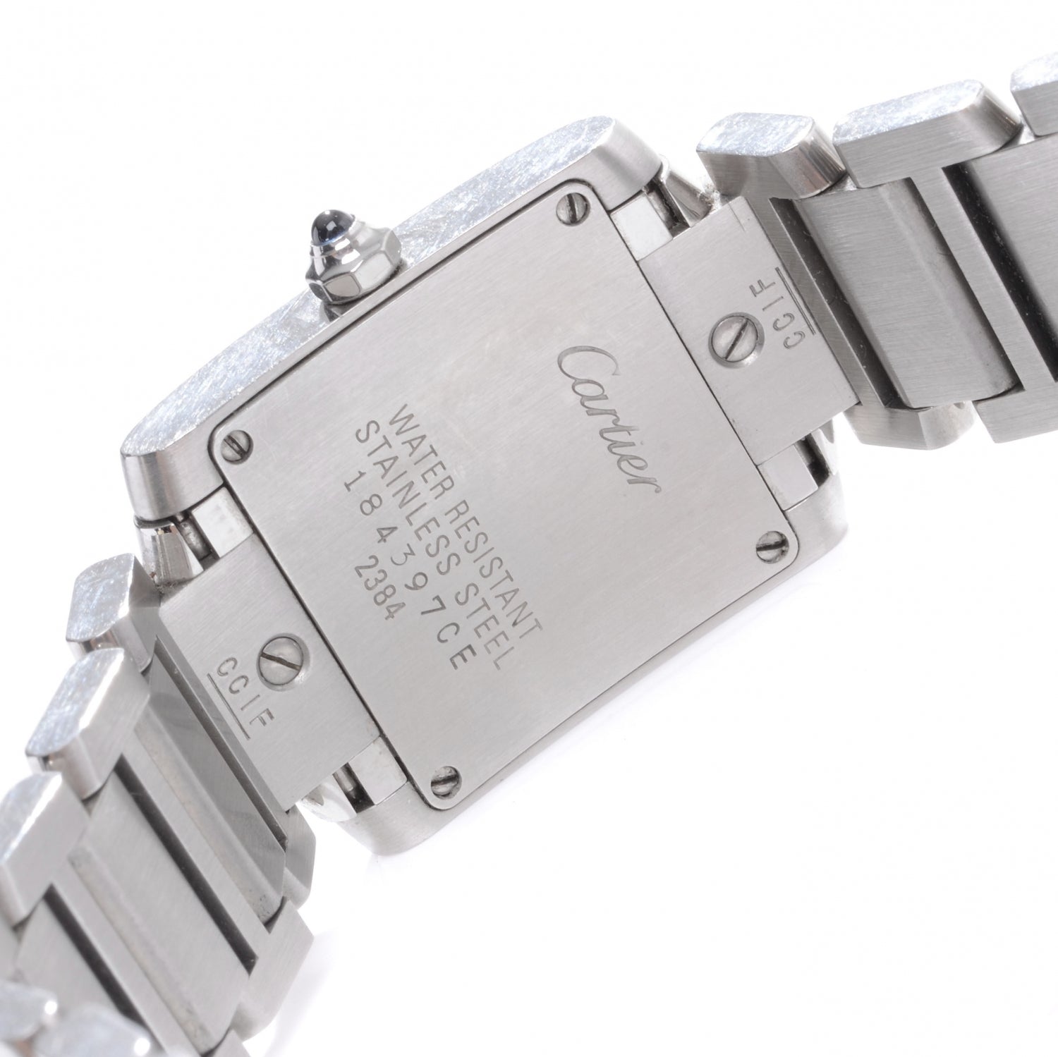 Cartier Stainless Steel 20mm Tank Francaise Quartz Watch 3 of 4