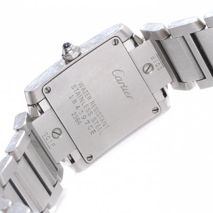 Cartier Stainless Steel 20mm Tank Francaise Quartz Watch 3 of 4
