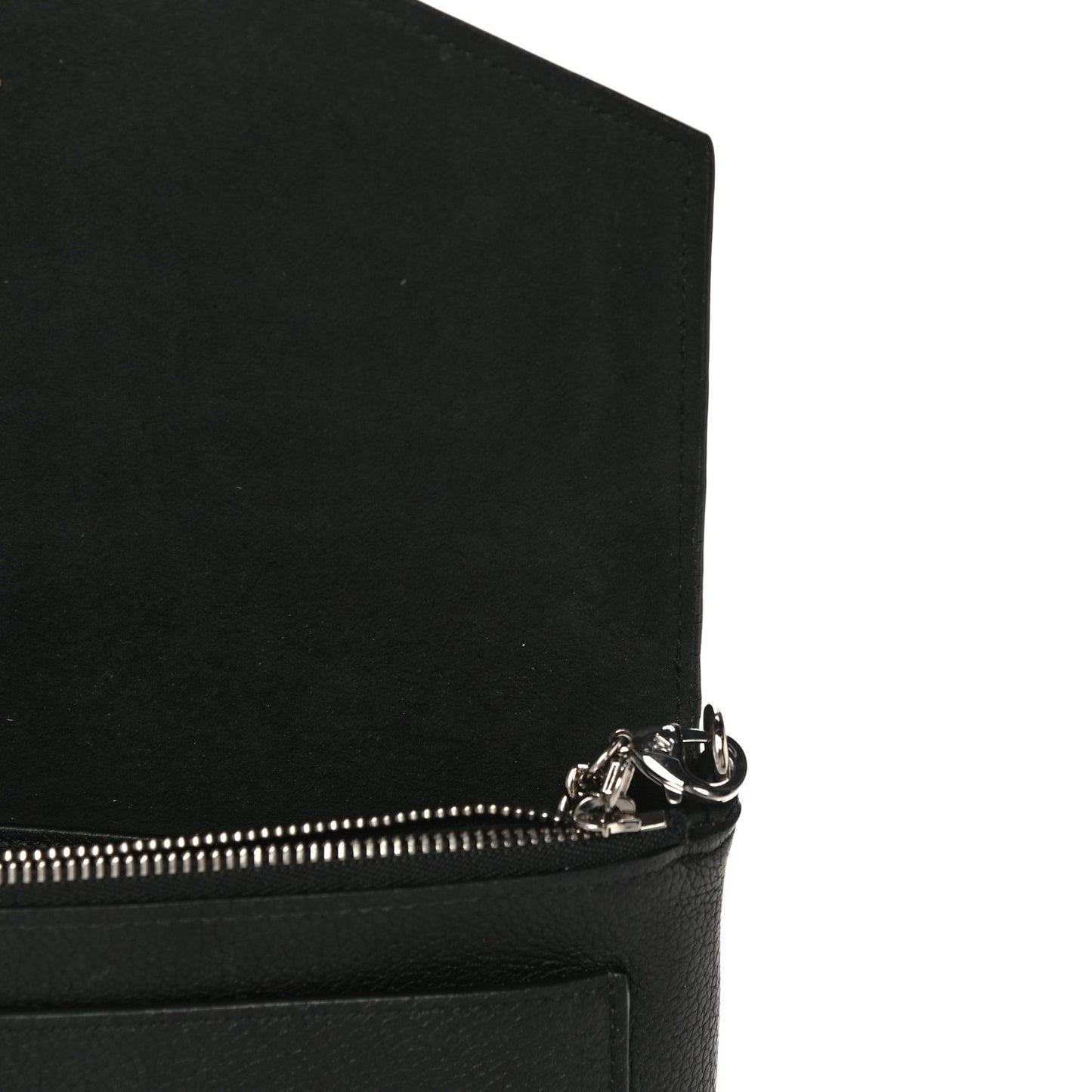 Soft Calfskin My Lockme Pochette Black