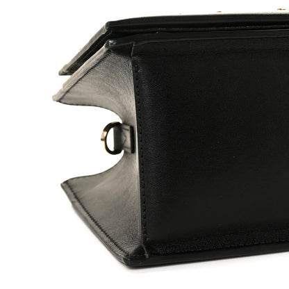 MCM Calfskin Lux Studded Milano Tote Black 12 of 14