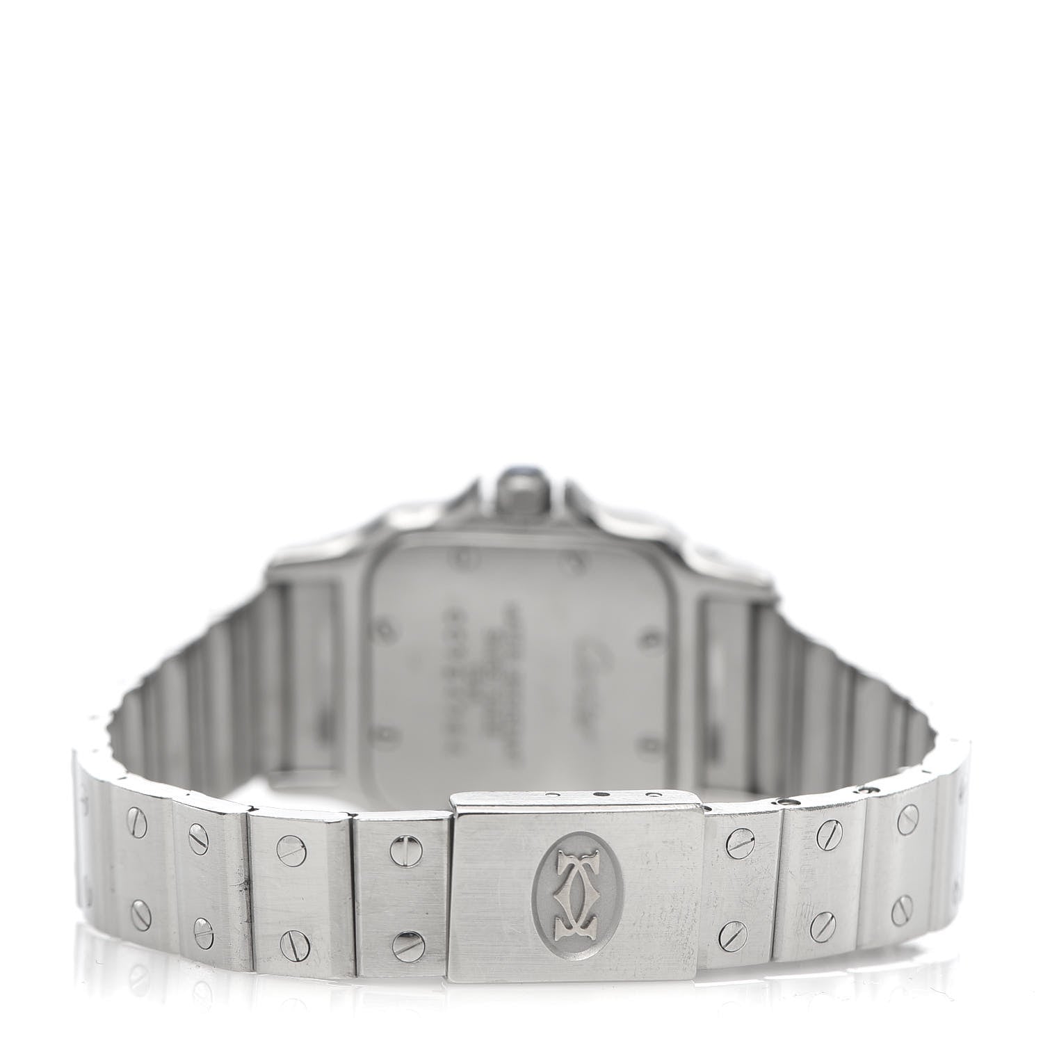 Cartier Stainless Steel 24mm Santos de Galbee Quartz Watch 4 of 6