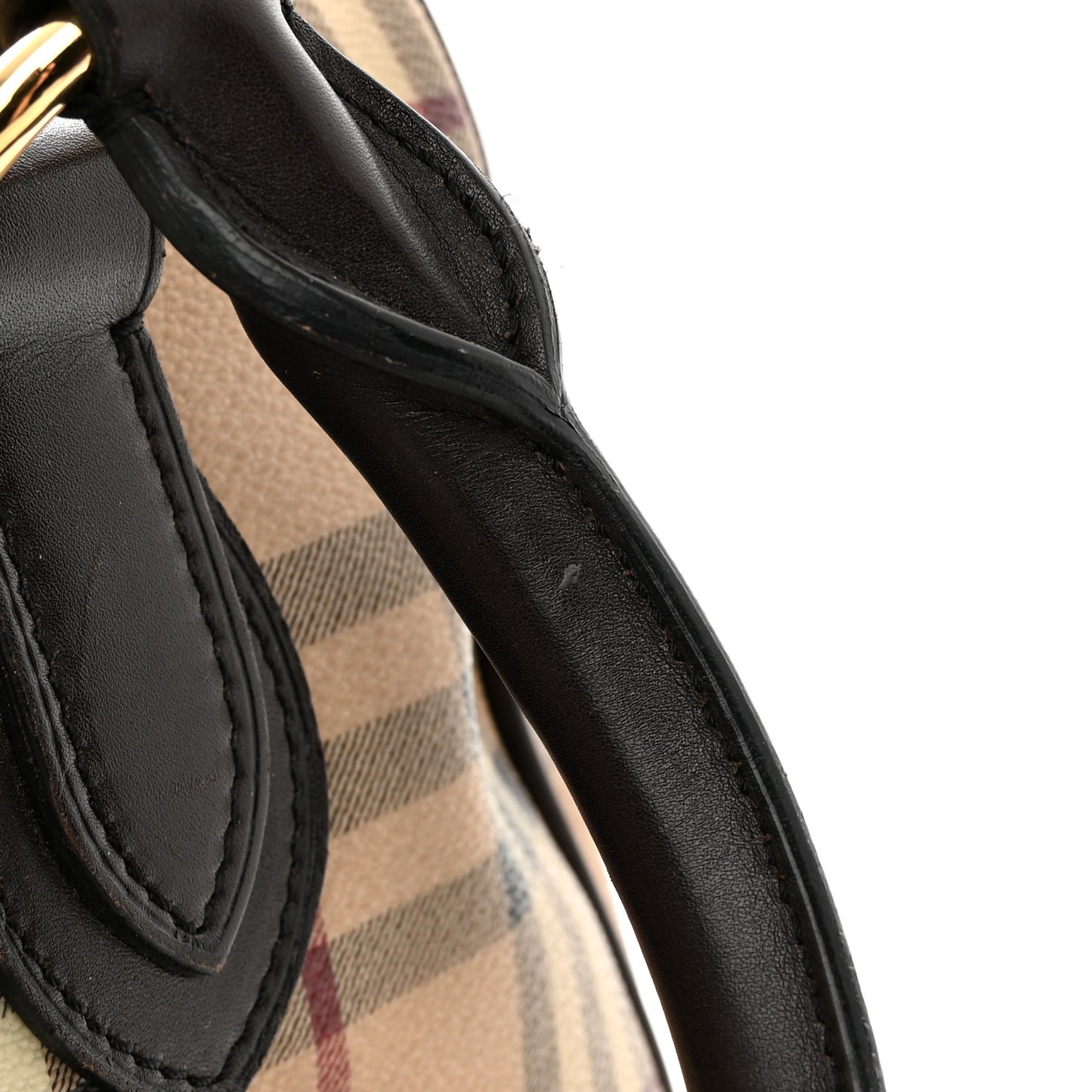 Haymarket Check Small Chester Bowling Bag Chocolate