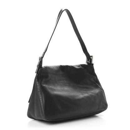 Fendi Lambskin Mama Baguette Black 2 of 8