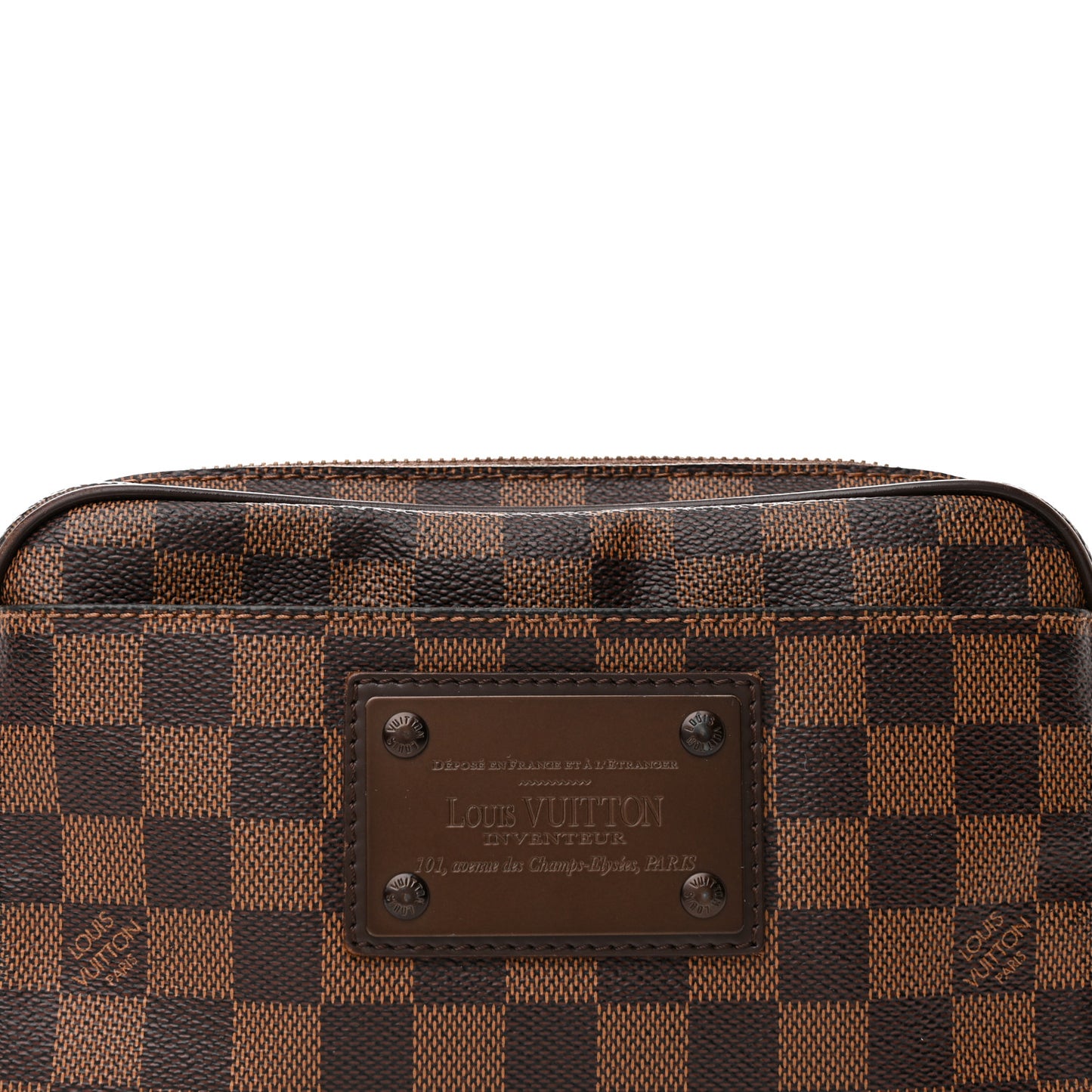 Damier Ebene Brooklyn Bum Bag