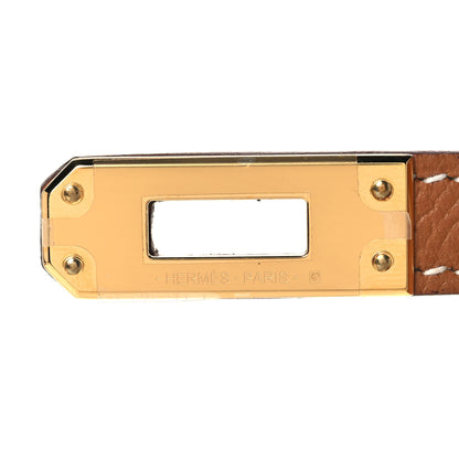 Hermes Epsom Kelly Sellier 25 Gold 30 of 38
