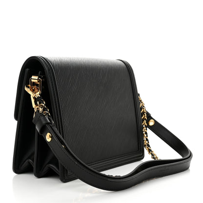 Louis Vuitton Epi Dauphine MM Black 3 of 10