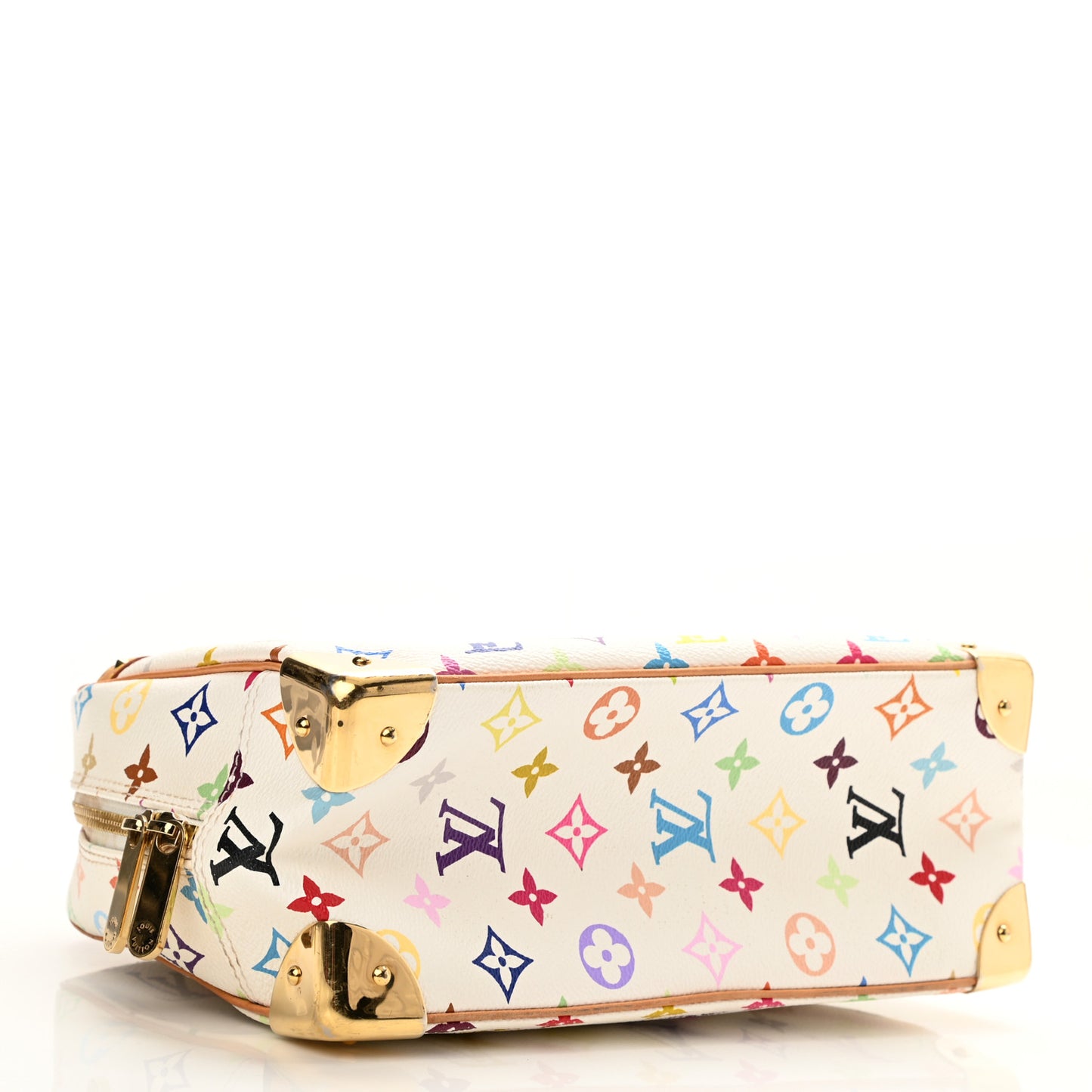 Monogram Multicolor Trouville White