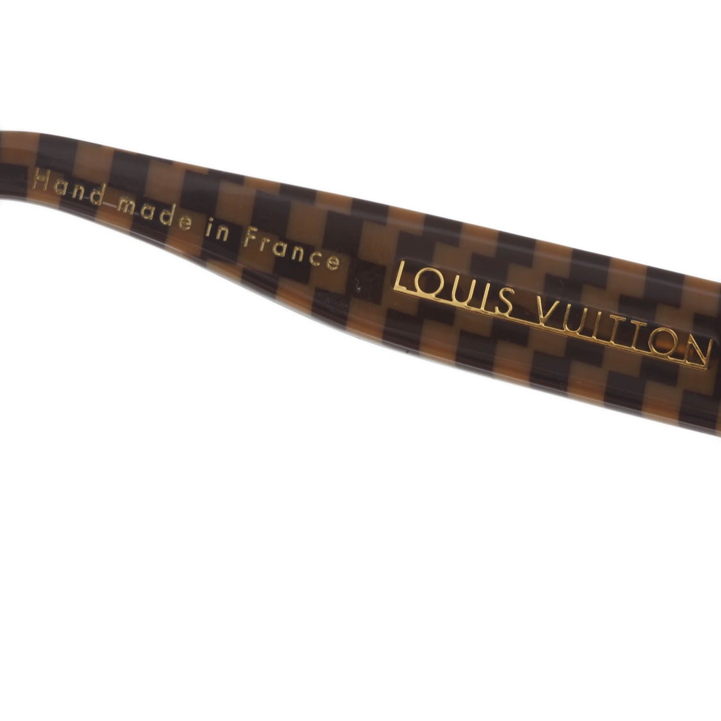 Damier Ebene Faux Semblant Rectangle Sunglasses Z0018E