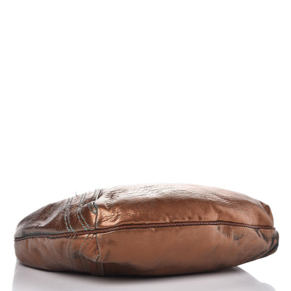 Fendi Nappa Fortuny Hologram Spy Hobo Bag Tobacco Oro Ambrato 4 of 8