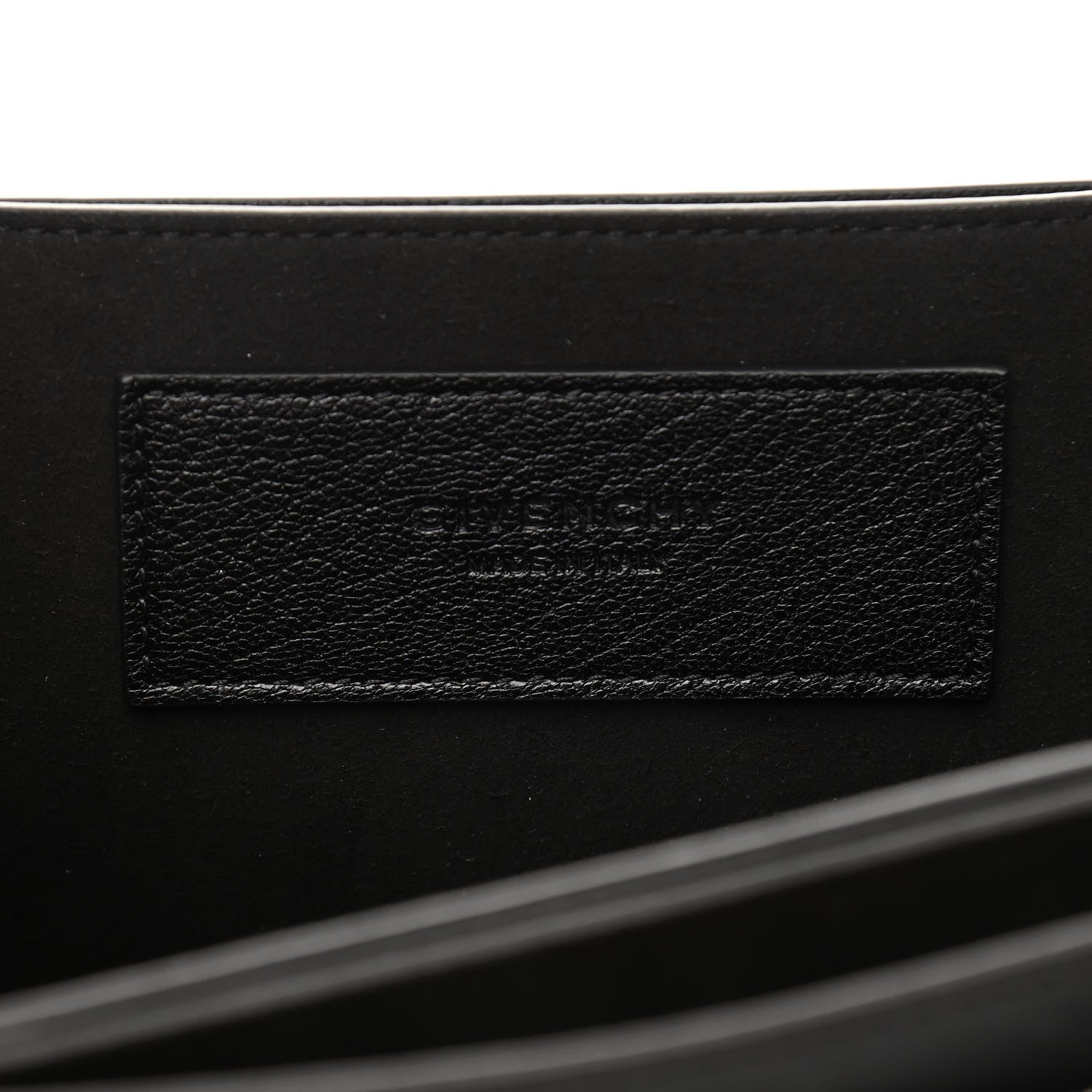 Givenchy Goatskin Small GV3 Shoulder Bag Black 6 of 12