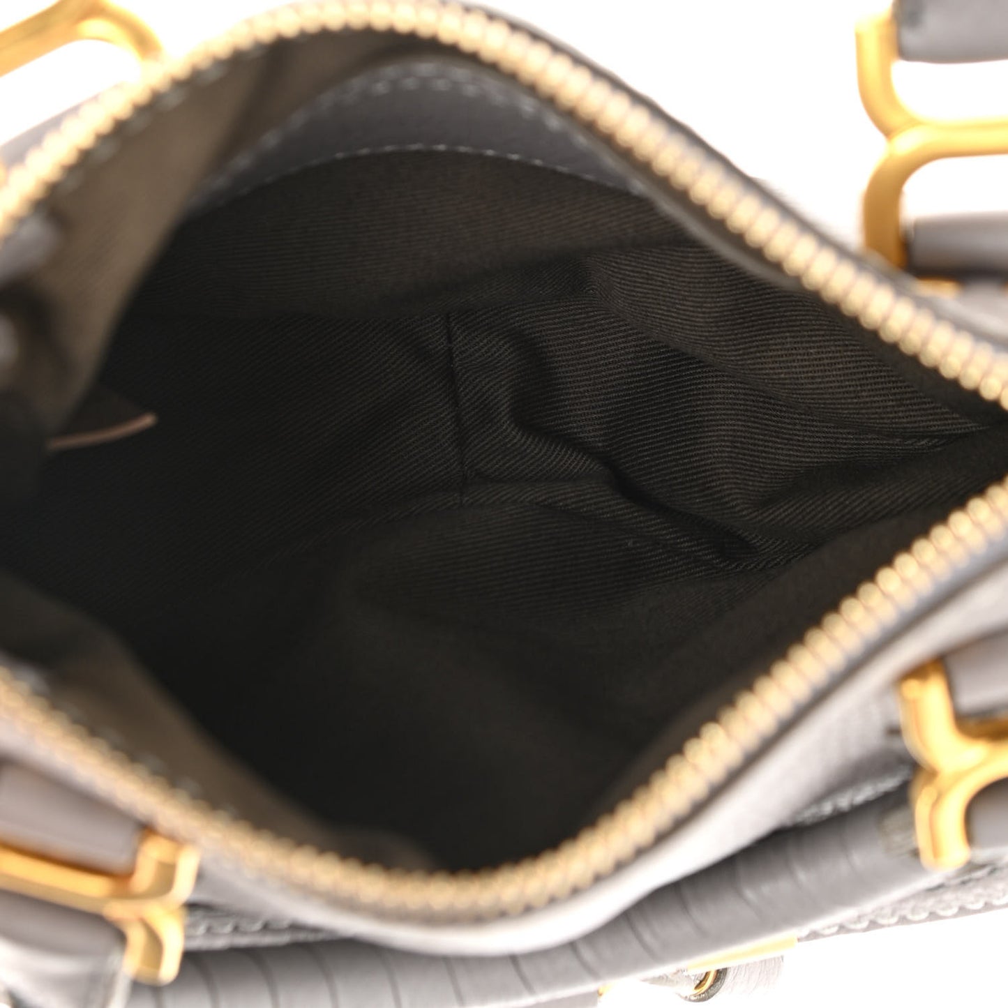 Calfskin Mini Marcie Satchel Cashmere Grey