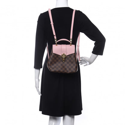 Louis Vuitton Damier Ebene Clapton Backpack Magnolia 2 of 10