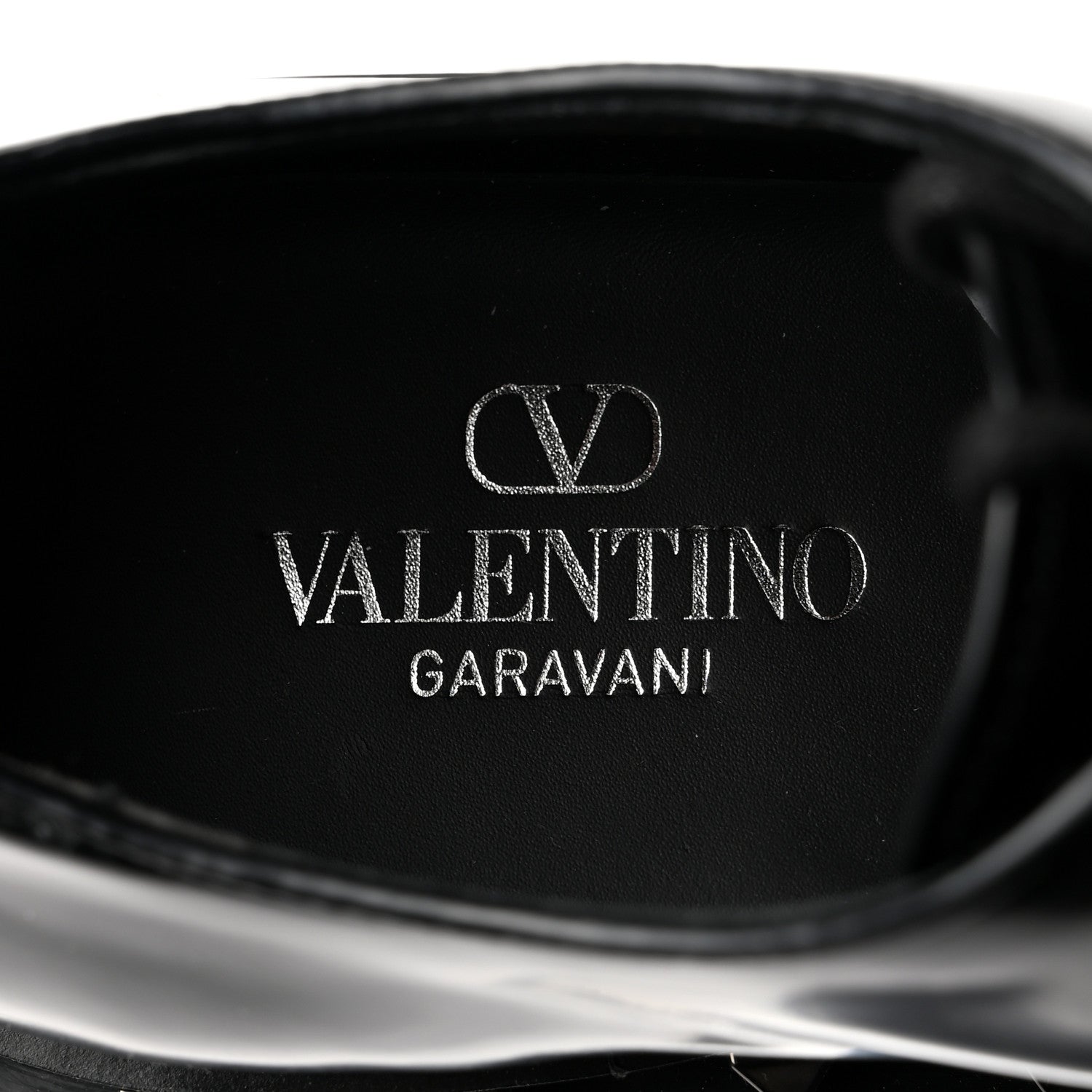 Valentino Garavani Calfskin Rockstud Womens M-Way Derby Loafers 38 Black 5 of 8