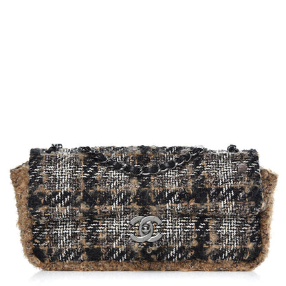 Chanel Tweed Quilted Small Single Flap Multicolor 1 of 9