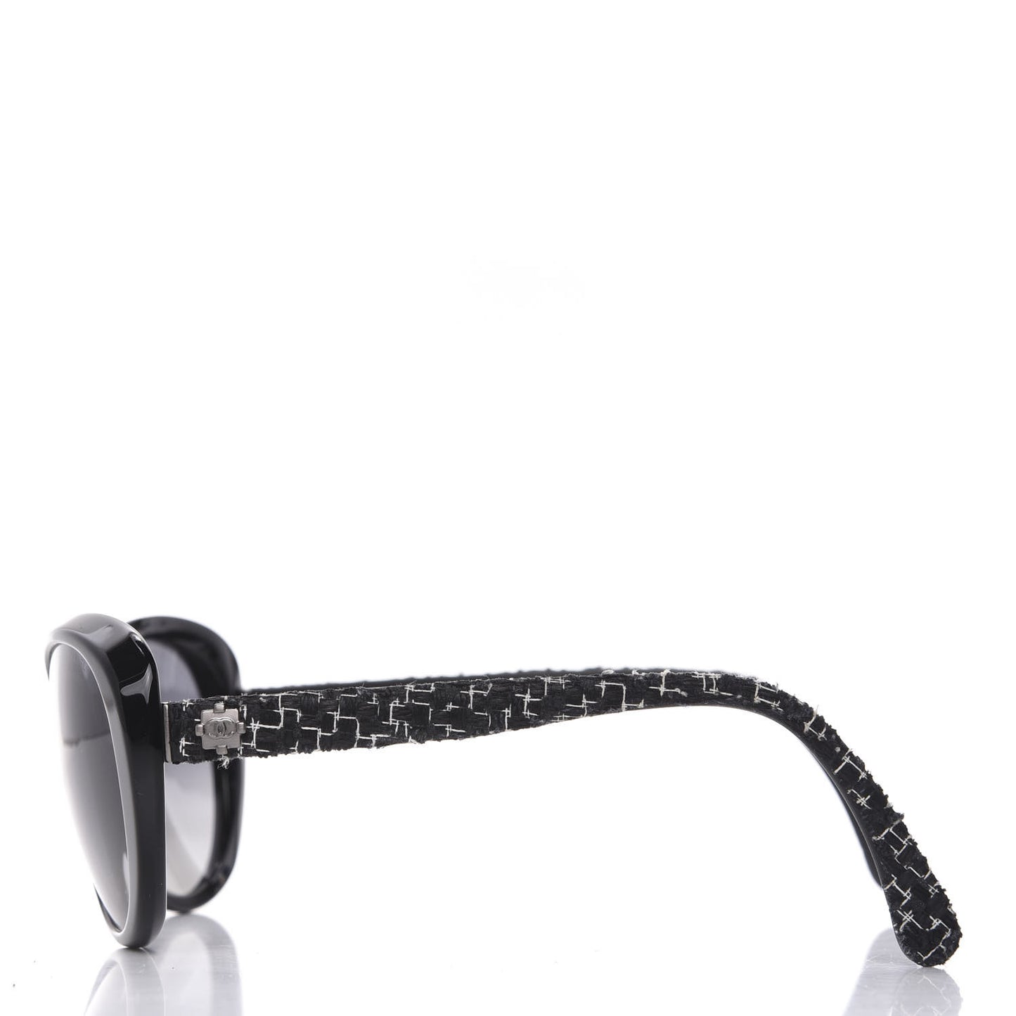 Tweed CC Sunglasses 5241 Black