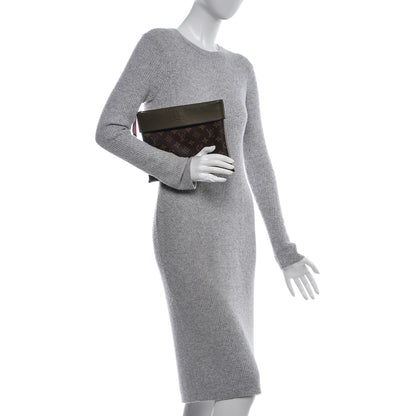 Louis Vuitton Monogram Tuileries Pochette Kaki 2 of 7