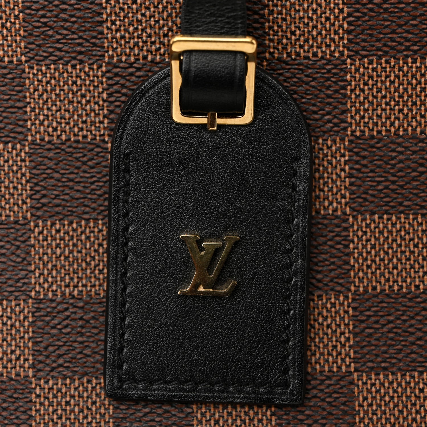 Louis Vuitton Damier Ebene Odeon MM Black Black 14 of 22