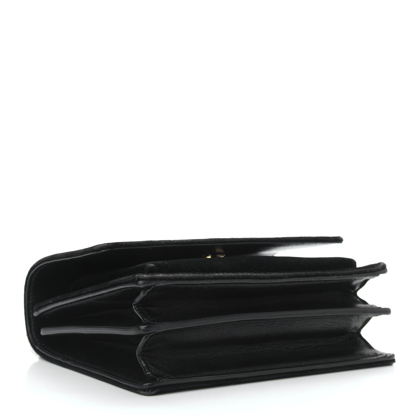 Velvet Small Monogram Sunset Black