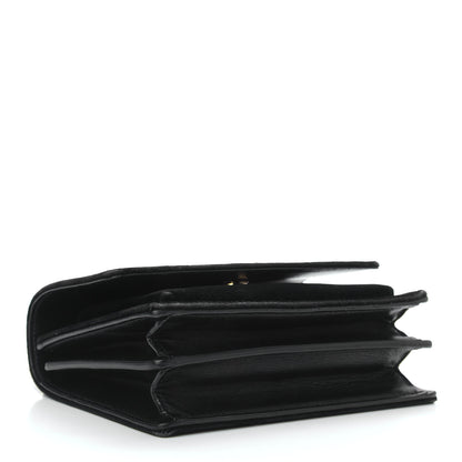 Saint Laurent Velvet Small Monogram Sunset Black 4 of 10