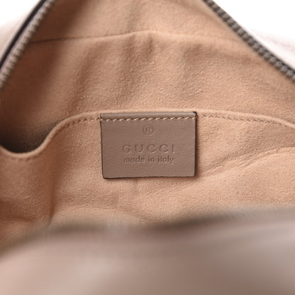Gucci Calfskin Matelasse Small GG Marmont Chain Shoulder Bag Porcelain Rose 8 of 10
