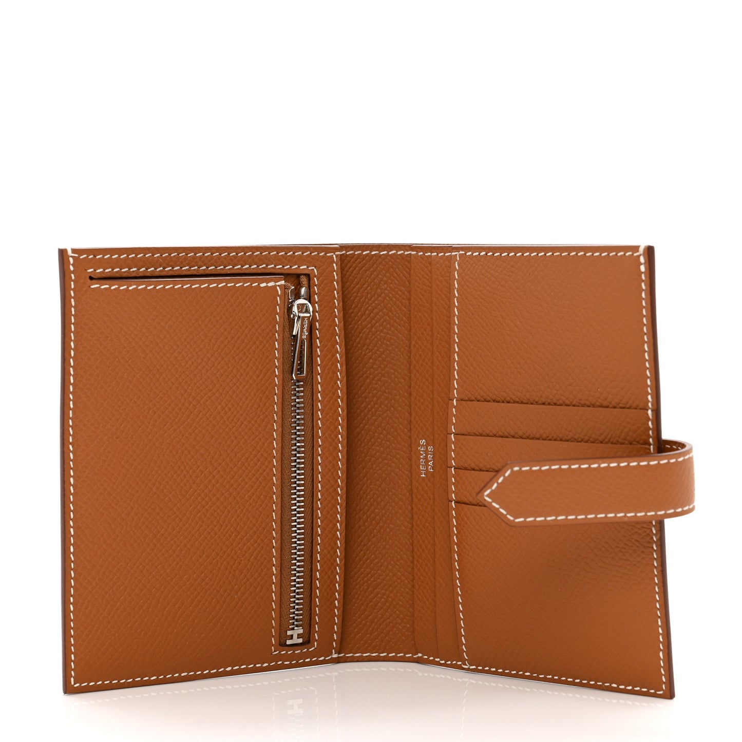 Epsom Bearn Compact Wallet Gold