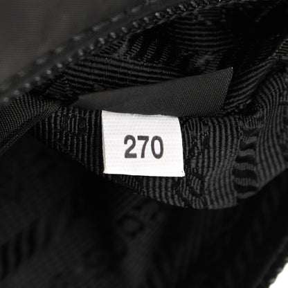 Prada Tessuto Nylon Mini Re-Edition 2000 Bag Black 6 of 11