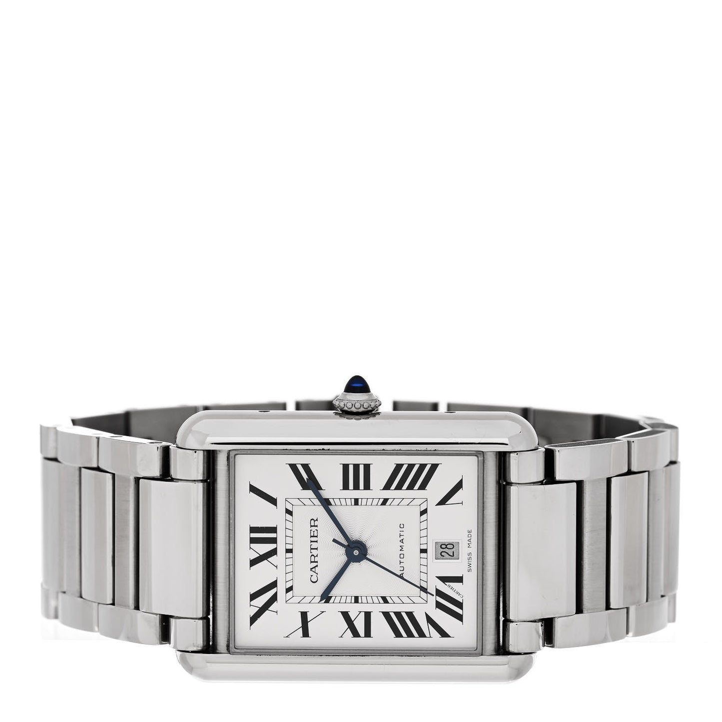 Stainless Steel 31mm Tank Must Automatic Watch