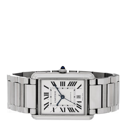 Cartier Stainless Steel 31mm Tank Must Automatic Watch 2 of 5