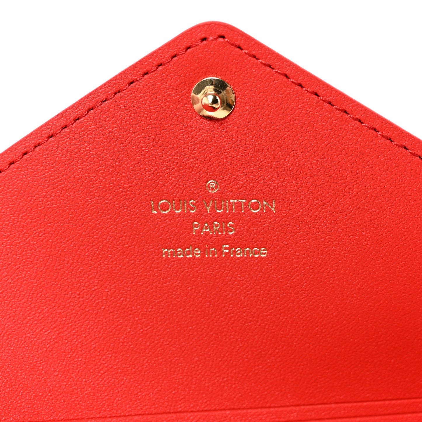 Monogram Medium Kirigami Pochette Insert Coquelicot