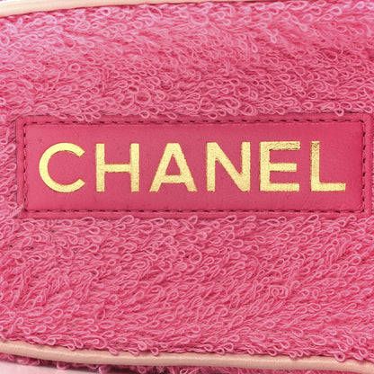 Chanel Fabric Lambskin Stitched Resin CC Mules 38 Pink Light Pink 7 of 9