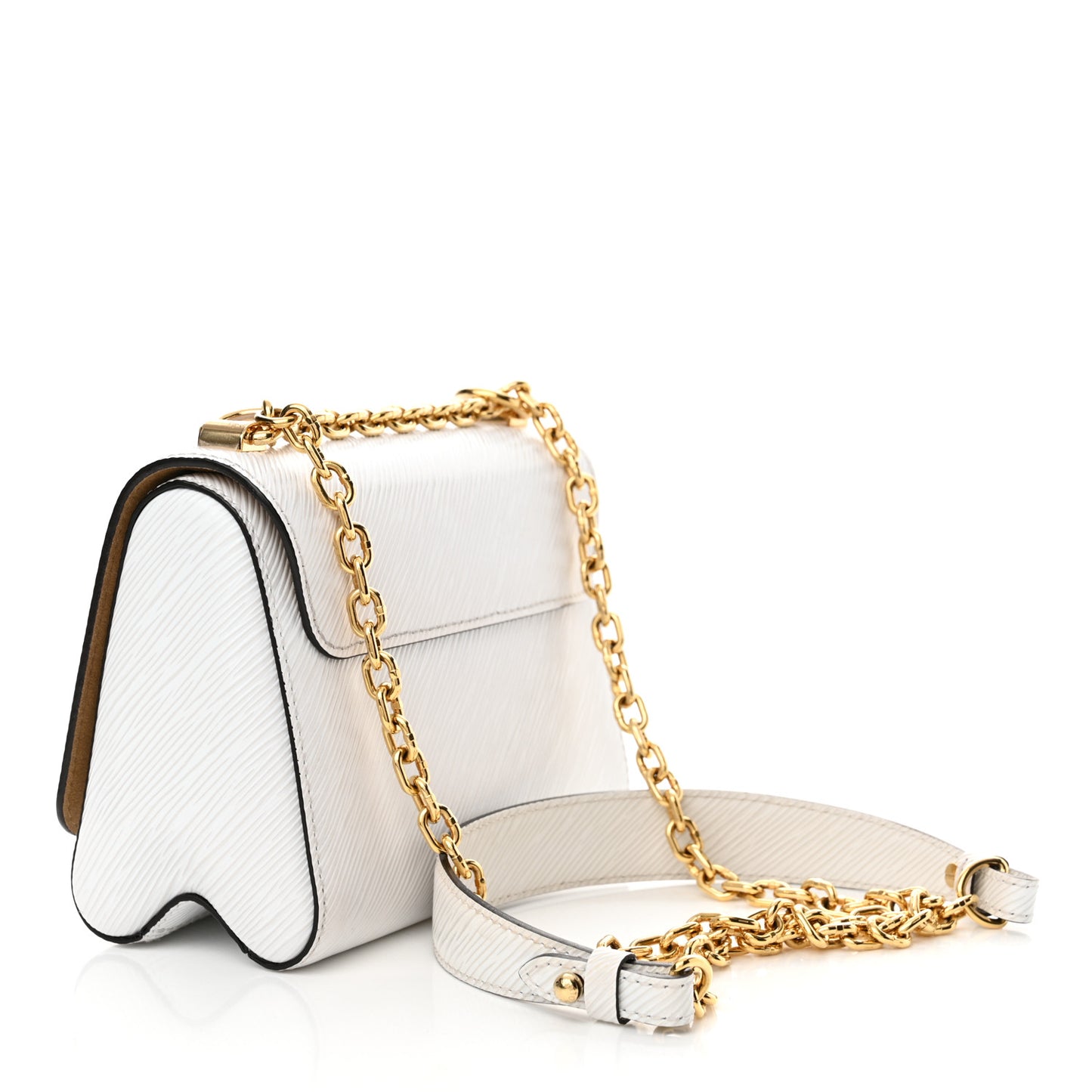 Epi Twist Shoulder Bag PM White