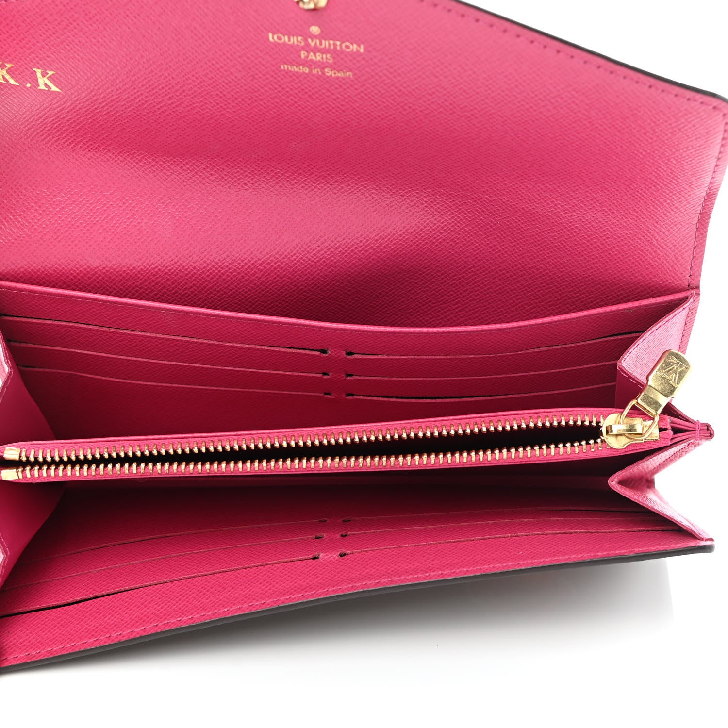 Louis Vuitton Monogram Travel Stickers Sarah Wallet 5 of 8