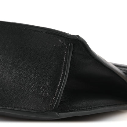 Jacquemus Smooth Calfskin La Pochette Rond Carre Black 16 of 18