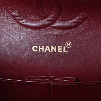 Chanel Lambskin Quilted Medium Double Flap Black 6 of 10