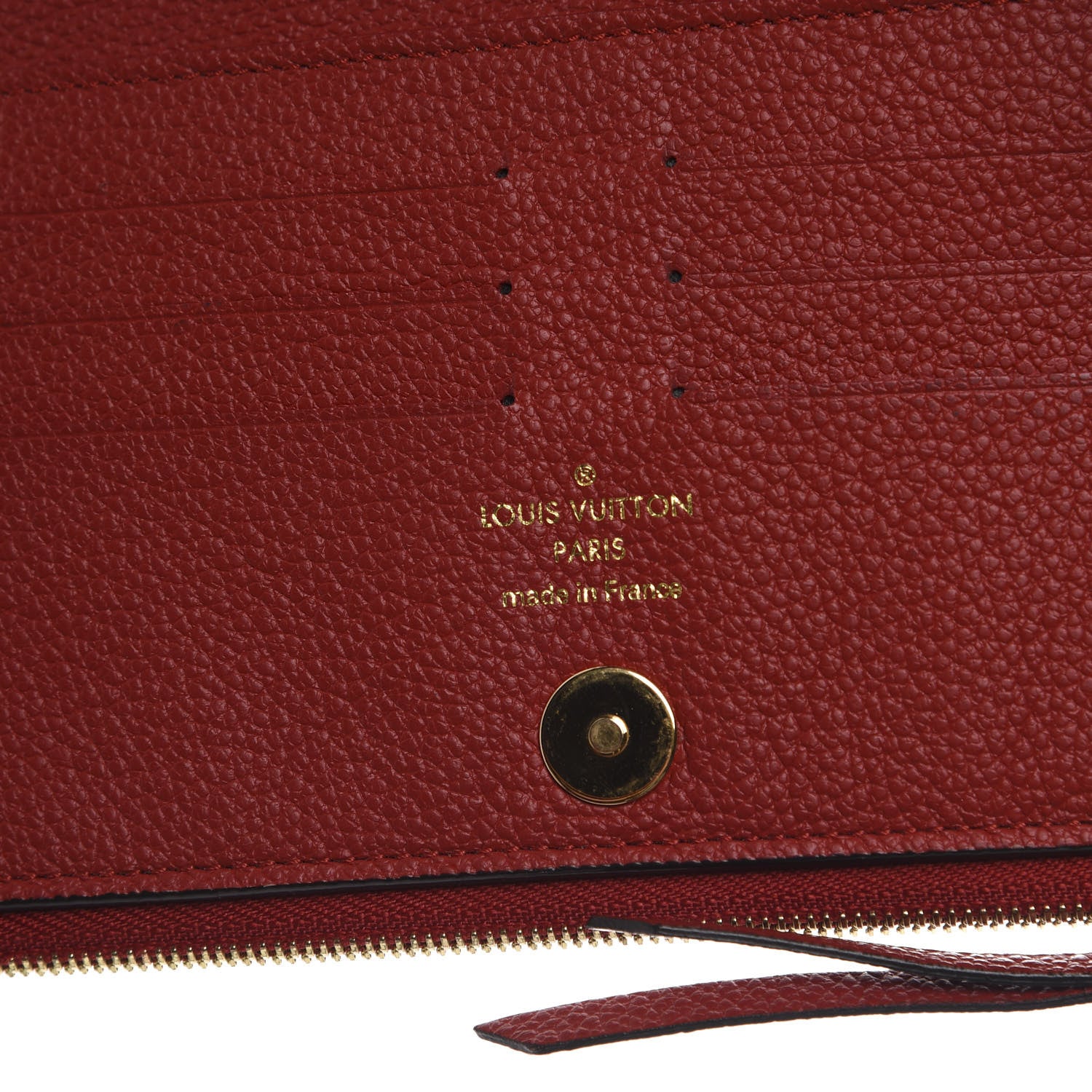 Louis Vuitton Empreinte Adele Wallet Cherry 6 of 6