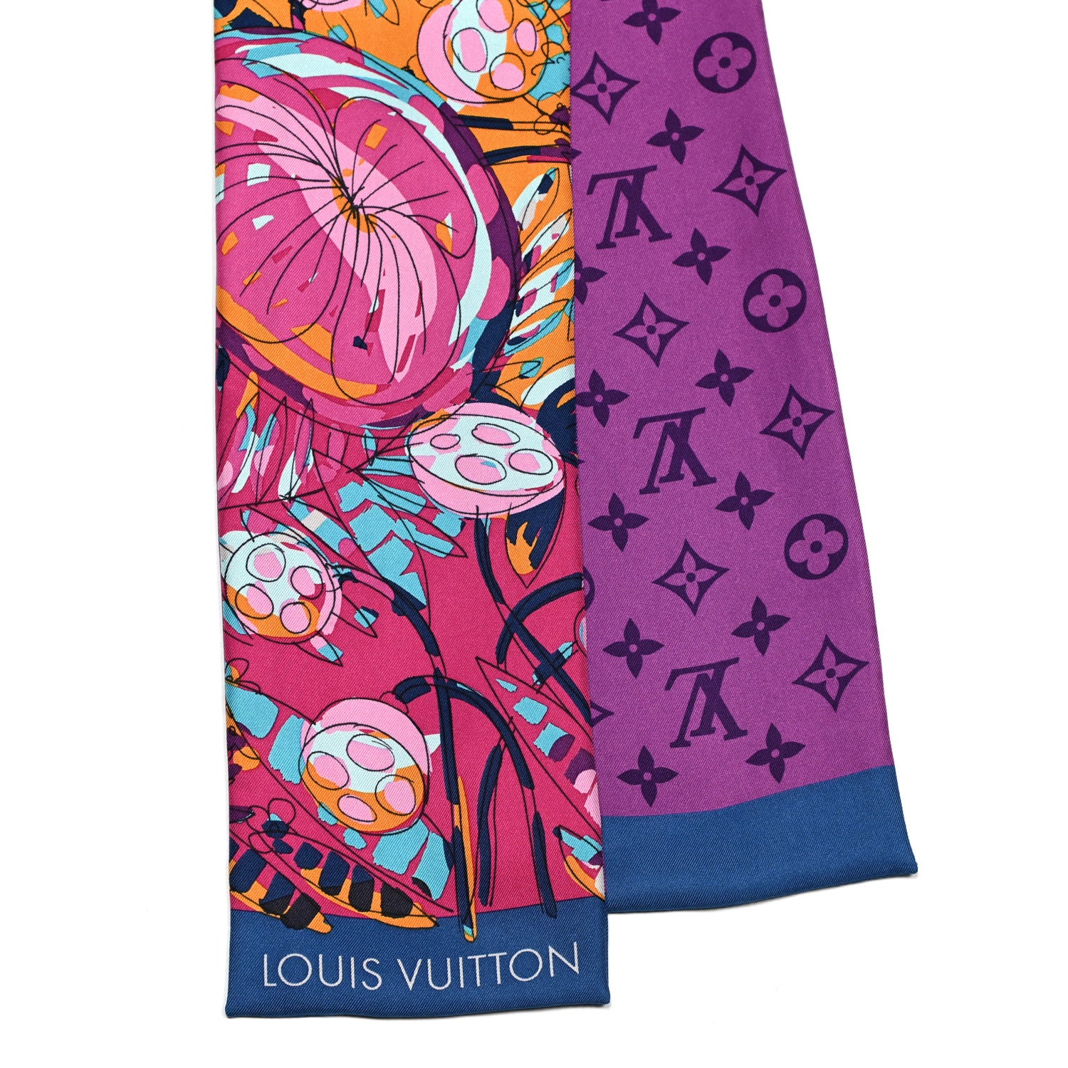Louis Vuitton Silk Monogram Jungle 16 Bandeau 2 of 3