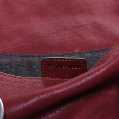 Christian Dior Calfskin Medium Gaucho Double Saddle Red 9 of 16
