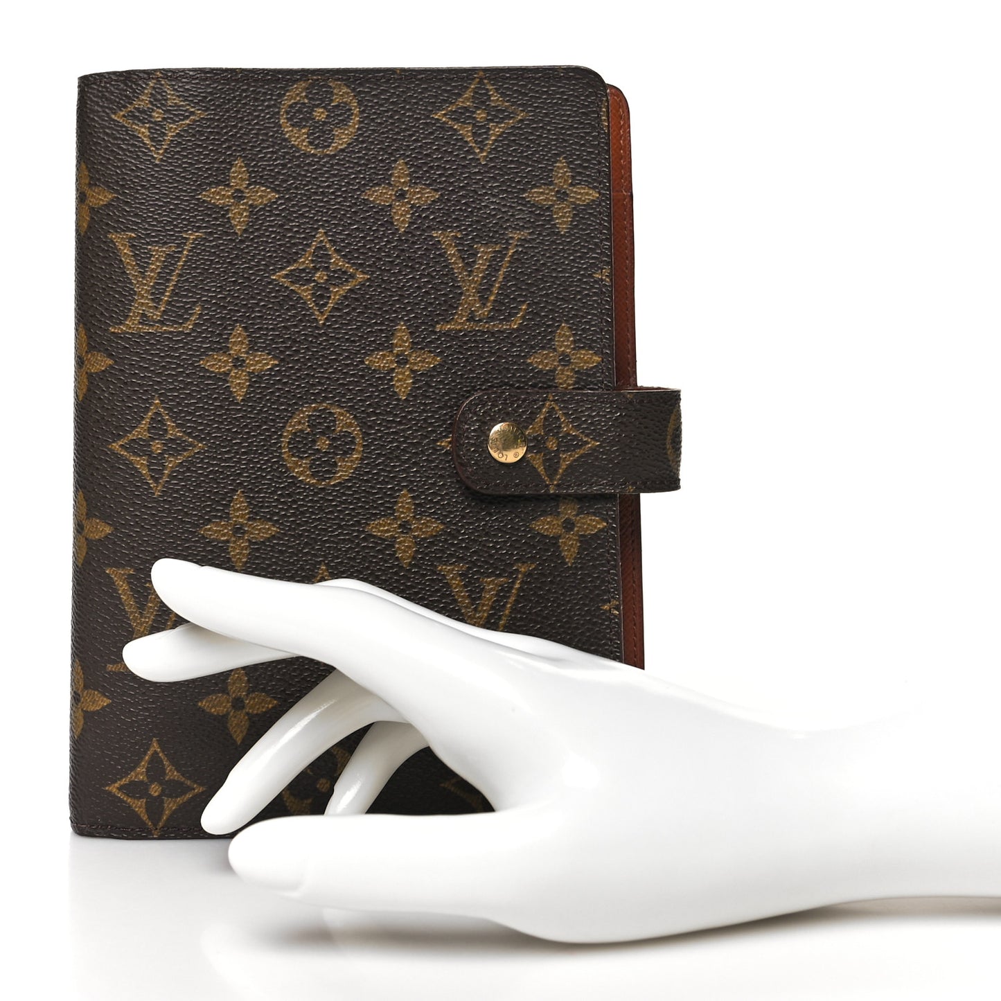 Monogram Medium Ring Agenda Cover