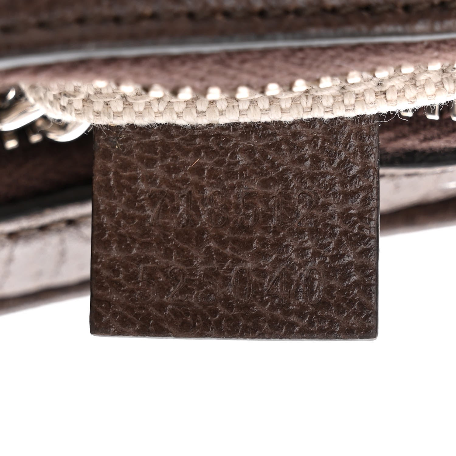 Gucci GG Supreme Monogram Textured Calfskin Web Mini Attache Hobo Beige Ebony New Acero 7 of 11