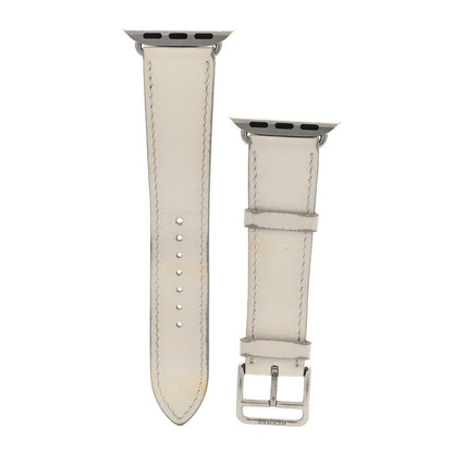 Hermes Swift 41mm Apple Watch Single Tour Band Craie 1 of 8
