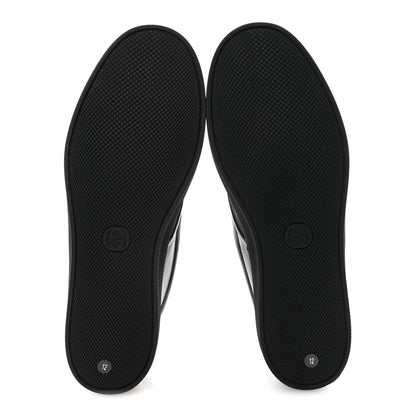 Gucci GG Supreme Monogram Mens Slip On Sneaker 12 Black 6 of 10
