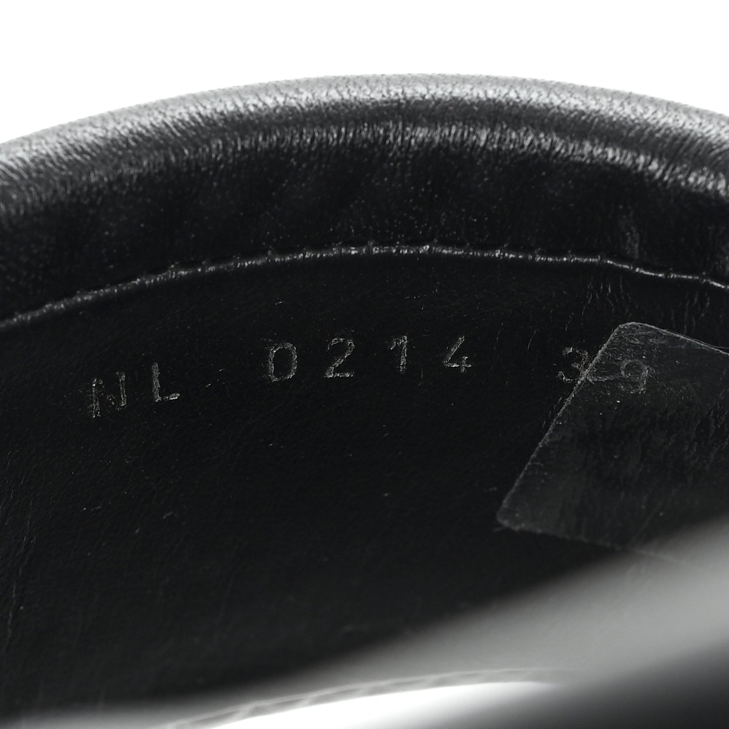 Logo Slide Sandals 39 Black