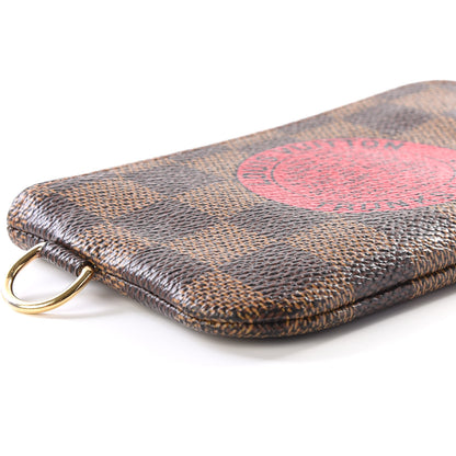 Louis Vuitton Damier Ebene Complice Trunks and Bags Key Pouch Red 5 of 8