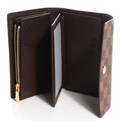Louis Vuitton Damier Ebene Alexandra Wallet 6 of 7