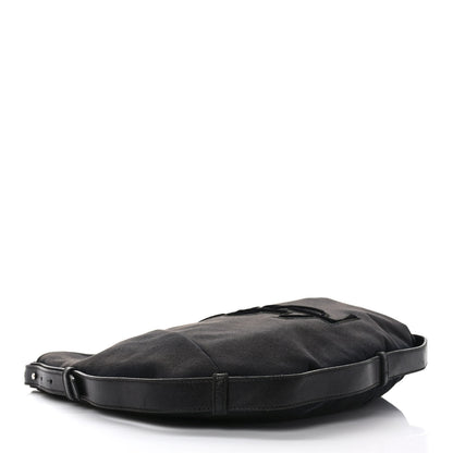 Saint Laurent Denim Mombasa Hobo Black 3 of 7