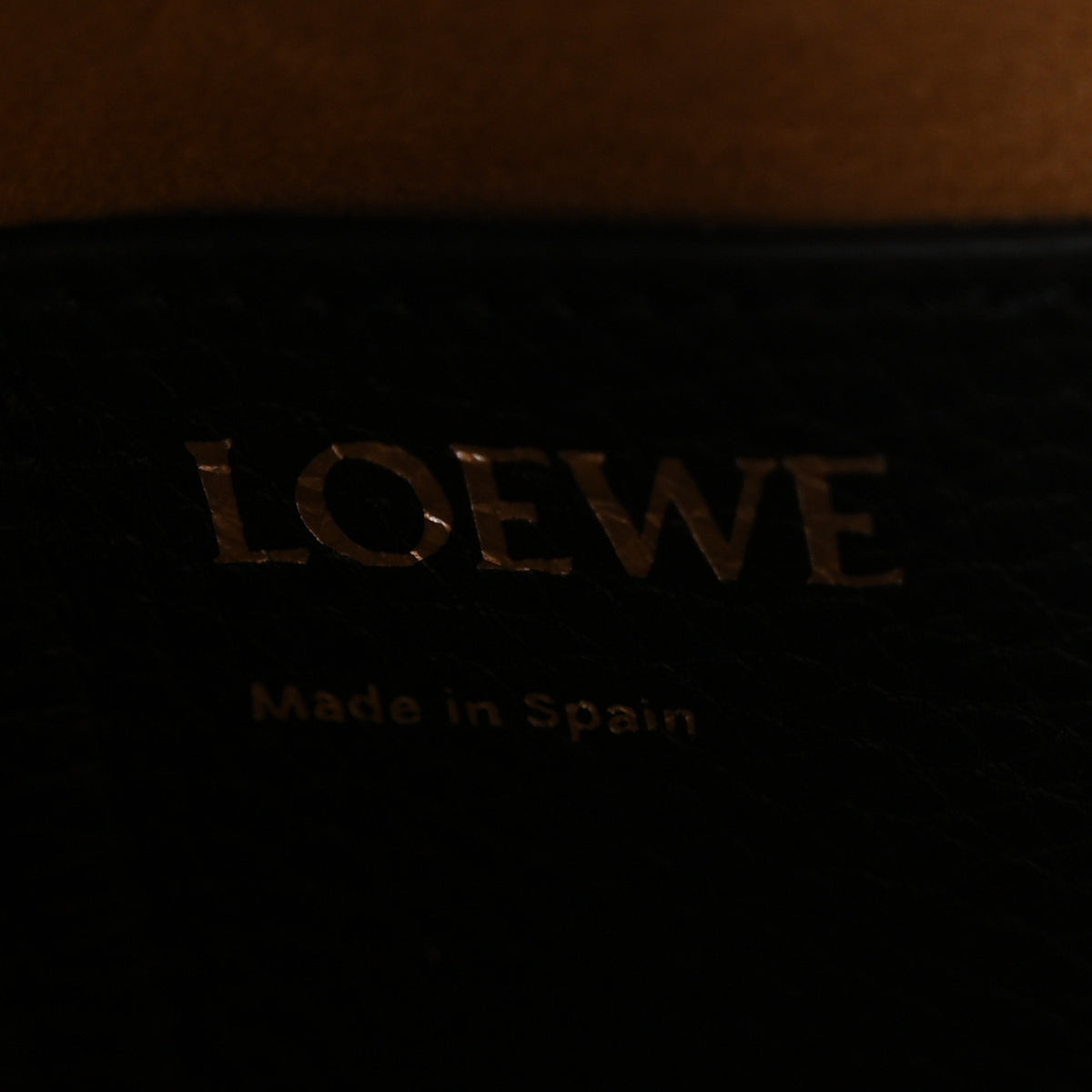 Loewe Soft Grained Calfskin Large Pebble Bucket Bag Black 6 of 10