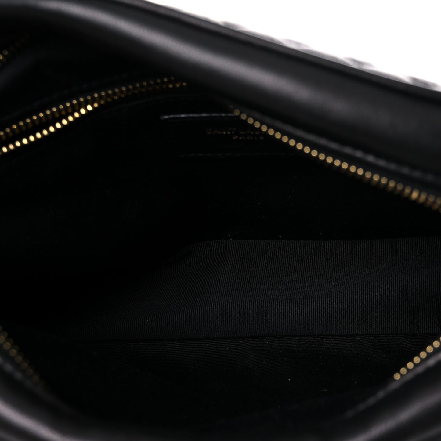 Lambskin Quilted Victoire Camera Bag Black